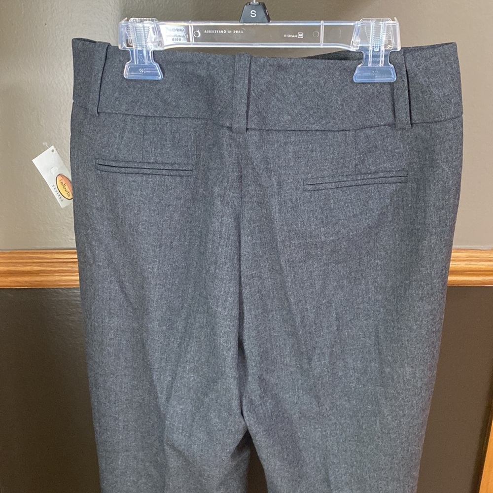 Talbots dark gray wool dress pants trousers size 6P - Picture 2 of 7